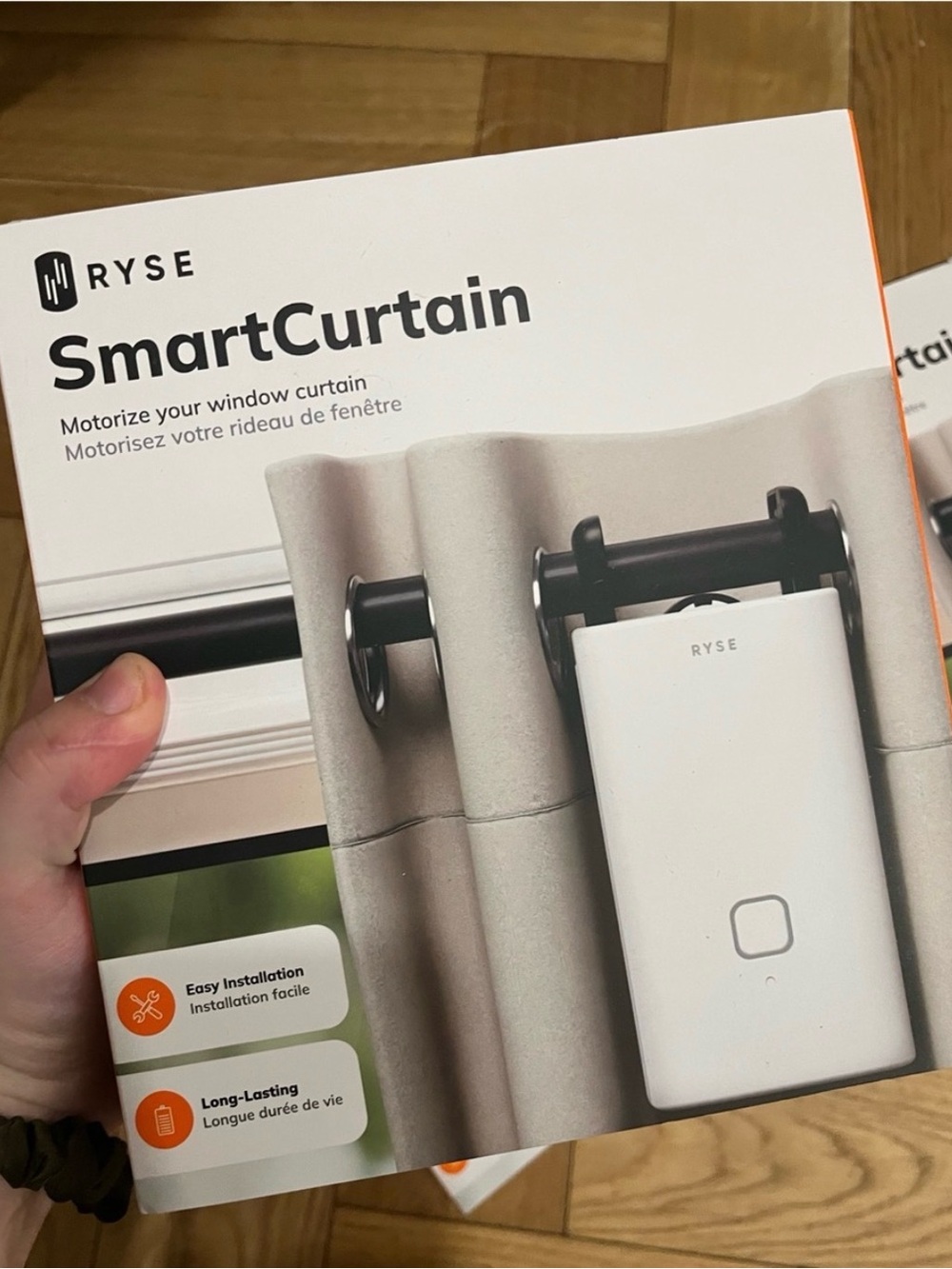 SmartCurtain Motorized Curtain Controller - White